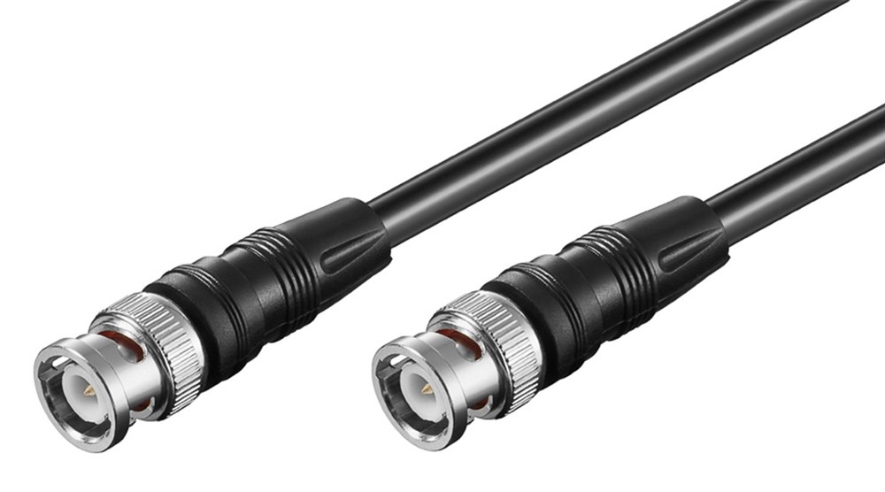 GOOBAY καλώδιο BNC 50089, RG58, 50 ohm, 3m, μαύρο