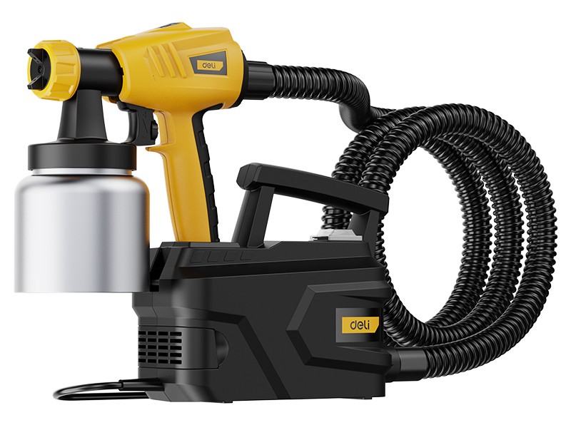 DELI ηλεκτρικό πιστόλι βαφής DC091-1 με δοχείο 800ml, 500W