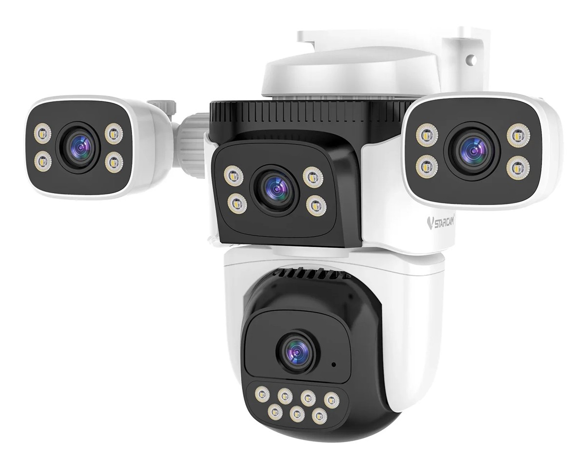 VSTARCAM smart κάμερα CS621FR, four-lens, 2MP, WiFi, SD, PTZ, IP66