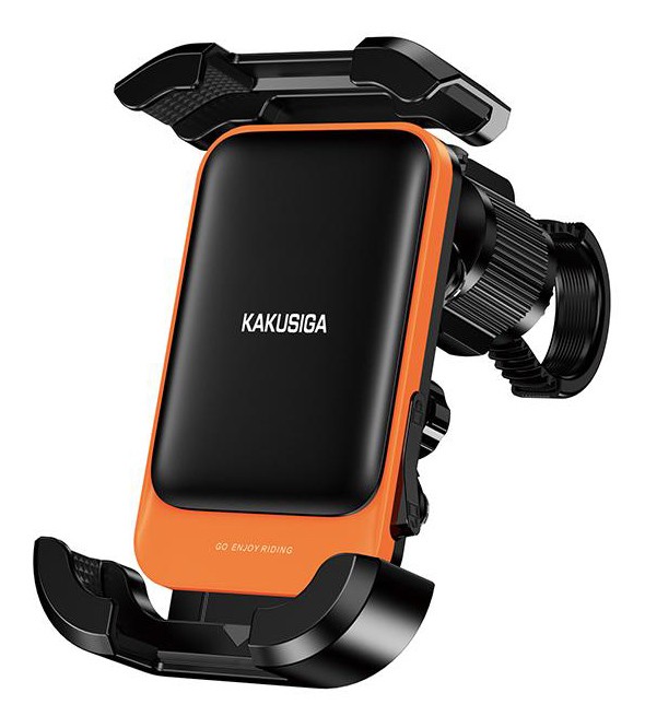 KAKUSIGA βάση ποδηλάτου/μηχανής για smartphone KSC-1739, μαύρη