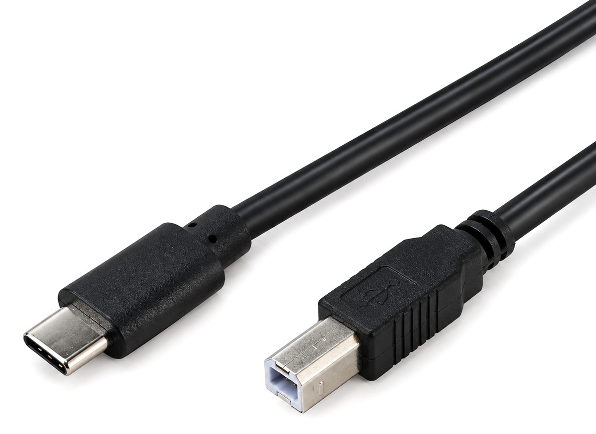 POWERTECH καλώδιο USB-C σε USB Type Β CAB-U165, 480Mbps, 1m, μαύρο