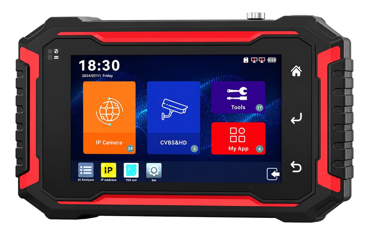 NOYAFA CCTV & IP tester NF-IPC725 με 5.5" IPS οθόνη, 8MP camera test, cable tester