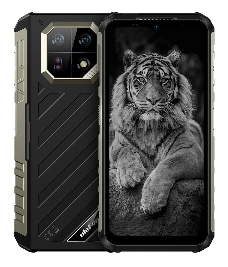ULEFONE smartphone Armor 22 Pro, 6.58", 8/128GB, 6600mAh, IP68/IP69K/MIL-STD-810H, μαύρο