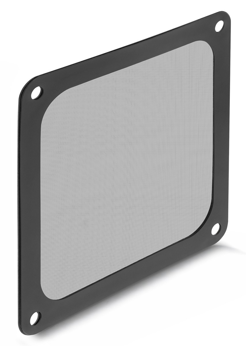 DELOCK φίλτρο σκόνης για 120mm ανεμιστήρα 67717, μαγνητικό, μαύρο