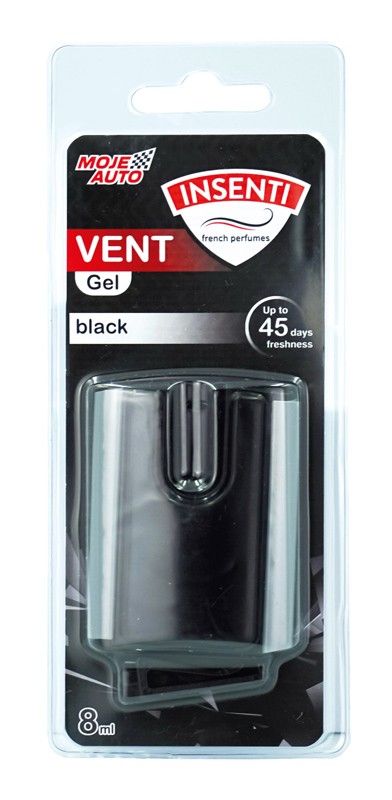 MOJE AUTO αρωματικό αεραγωγών αυτοκινήτου 15-550, black, gel, 8ml