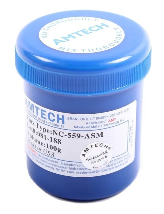 AMTECH flux πάστα συγκόλλησης AMT-559-100, 100g