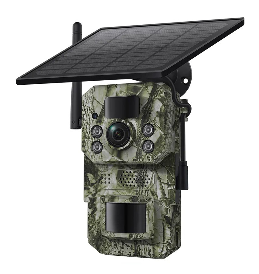 SECTEC smart ηλιακή κάμερα κυνηγού ST-HC809, 3MP, 4G, PIR, SD, IP66