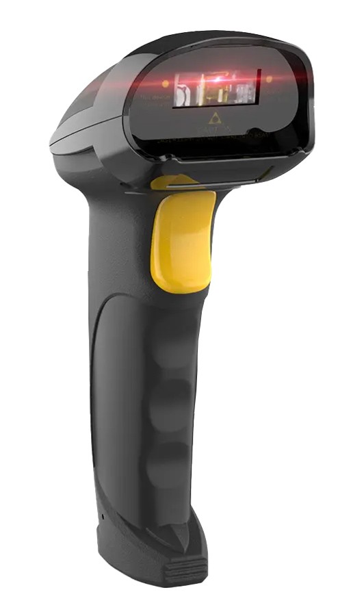 GTCODESTAR barcode scanner X-620F, 1D, ενσύρματο & ασύρματο, 800mAh, μαύρο