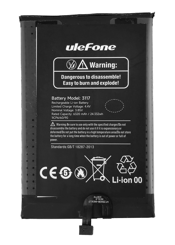 ULEFONE μπαταρία για smartphone Armor X13