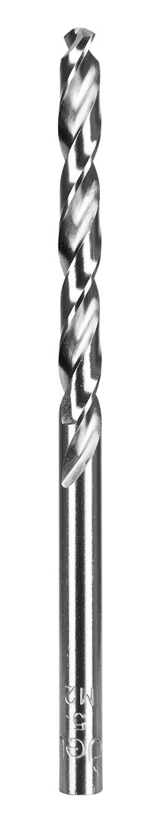 DELI σετ τρυπάνια DL16050G για μέταλλο, M2 HSS, 5x86mm, κυλινδρικό, 10τμχ