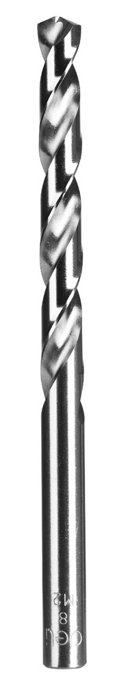 DELI τρυπάνι DL16080G για μέταλλο, M2 HSS, 8x117mm, κυλινδρικό