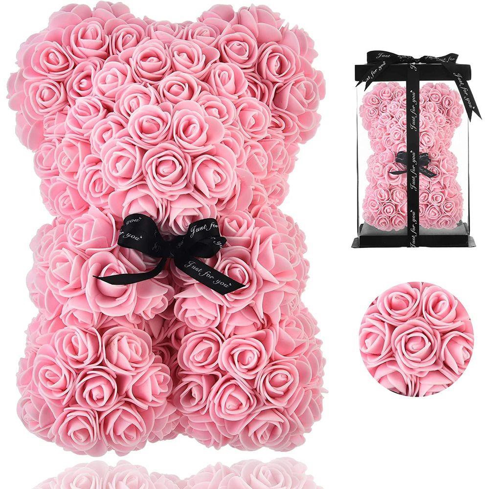 Rose Bear Ρόζ 25cm	