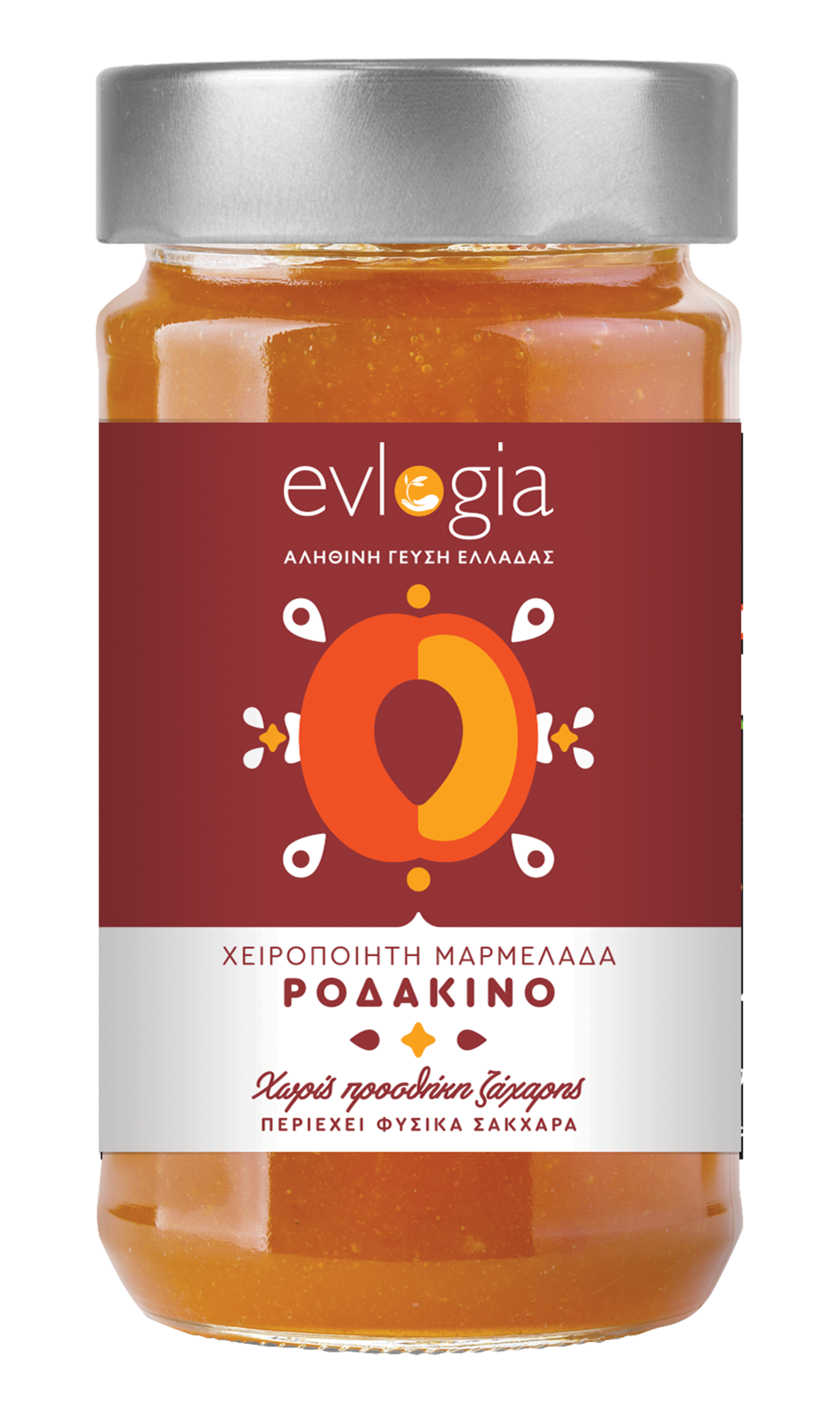 Evlogia True Taste of Greece Μαρμελάδα Ροδάκινο 280gr