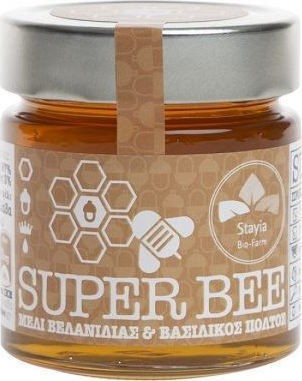 Stayia Farm Βιολογικό Μέλι Βελανιδιάς Super Bee με Βασιλικό Πολτό 260gr