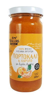 Κοχύλι Μαρμελάδα Πορτοκάλι & Καρότο με Αγαύη 280gr