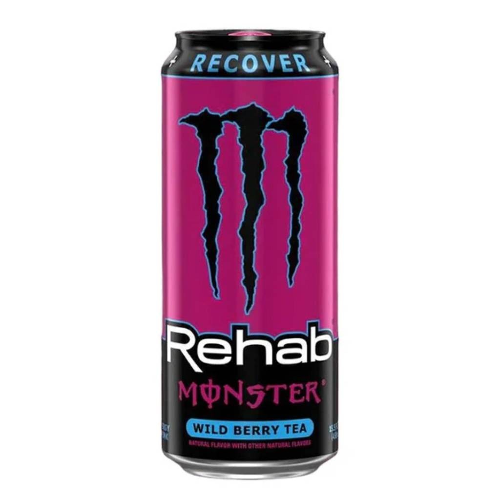 Us Monster Rehab Wild Berry Tea 473ml