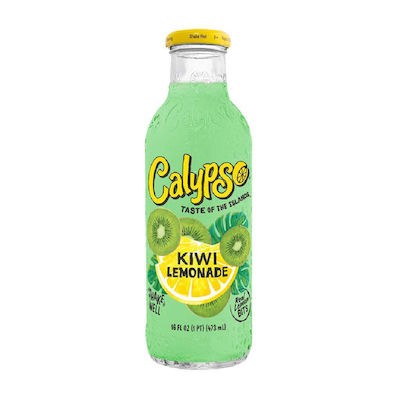 Calypso Kiwi Λεμονάδα με Ανθρακικό Φιάλη 473ml