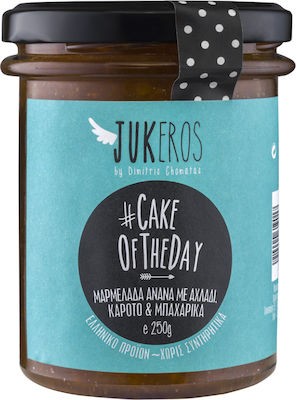 Jukeros Μαρμελάδα Ανανά, Καρότο, Αχλάδι & Μπαχαρικά 250gr