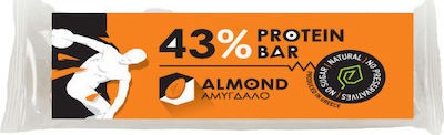 Από ΚΑΡυΔΙΑΣ Μπάρα με 43% Πρωτεΐνη & Γεύση Almond 60gr