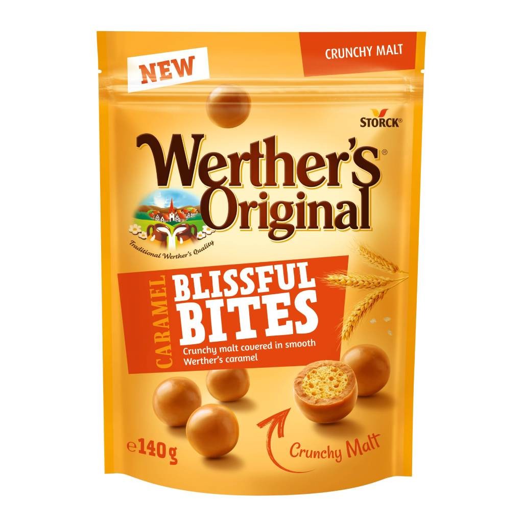 Werther’s Original Caramel Bites Crunchy 140gr