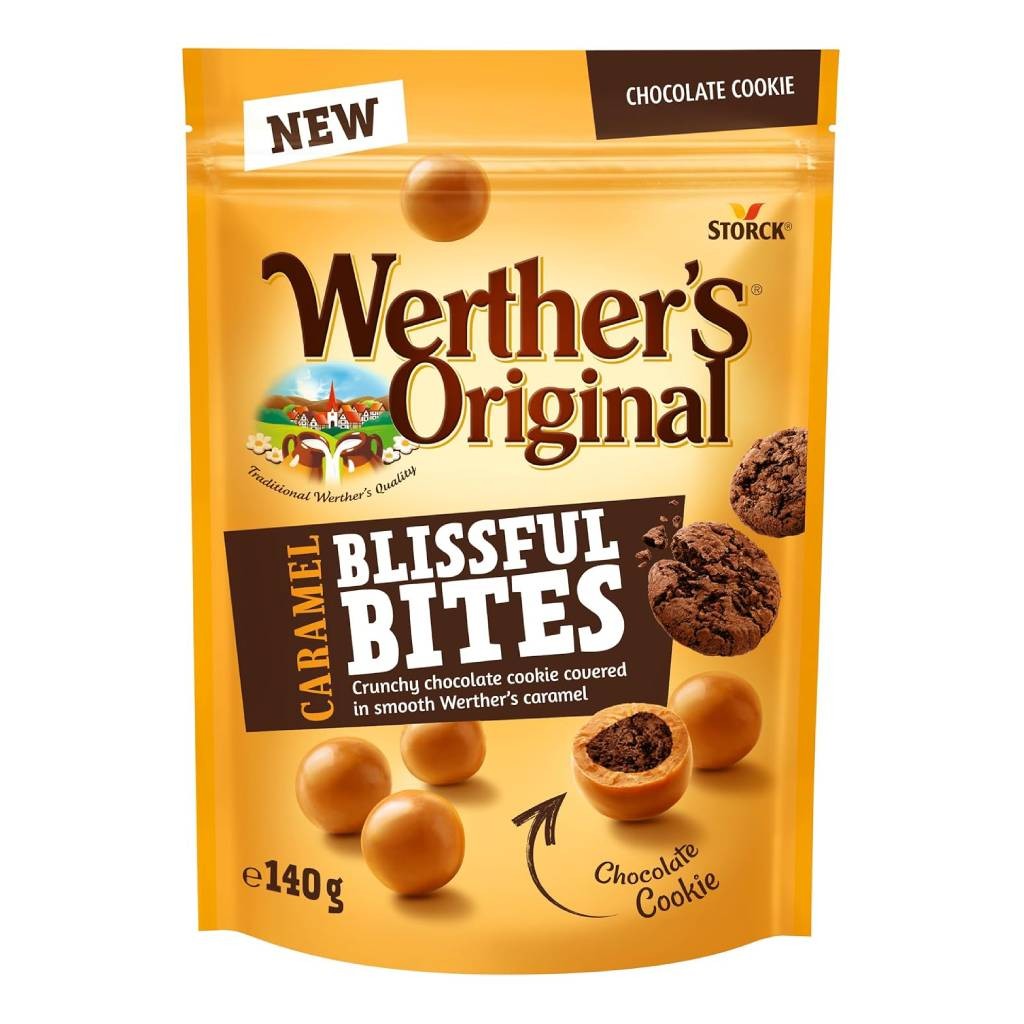 Werther’s Original Caramel Bites Cookie 140gr