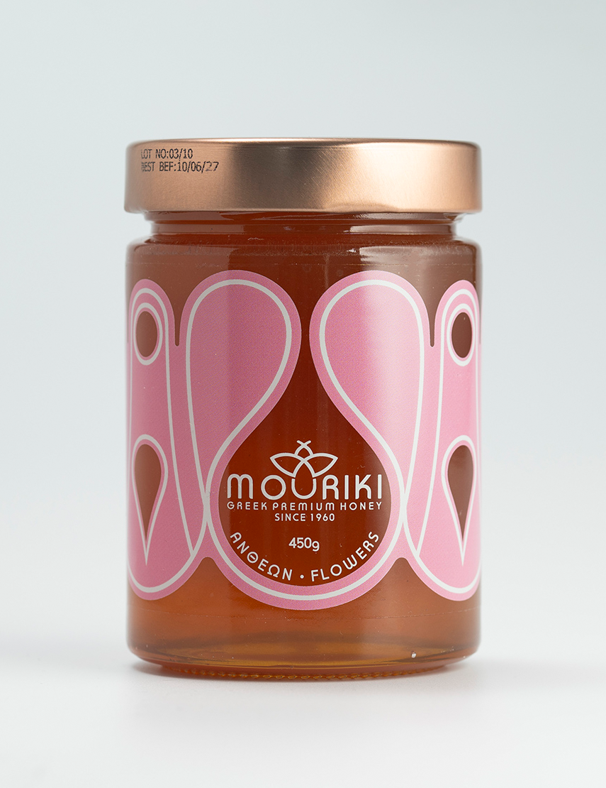 Μέλι Ανθέων Δελφών 450gr Μουρίκη