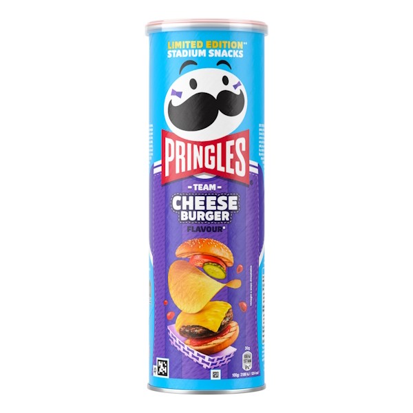 Pringles Cheeseburger 165gr Limited Edition