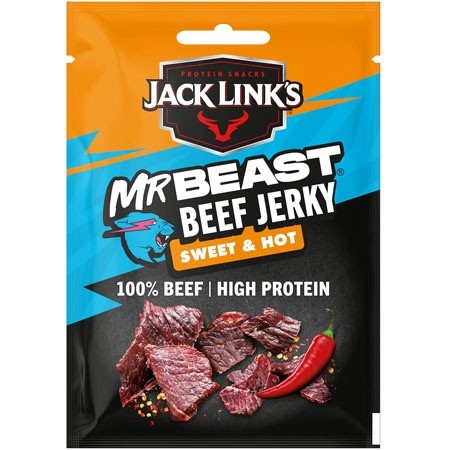 Mr Beast Beef Jerky 25gr Sweet & Hot