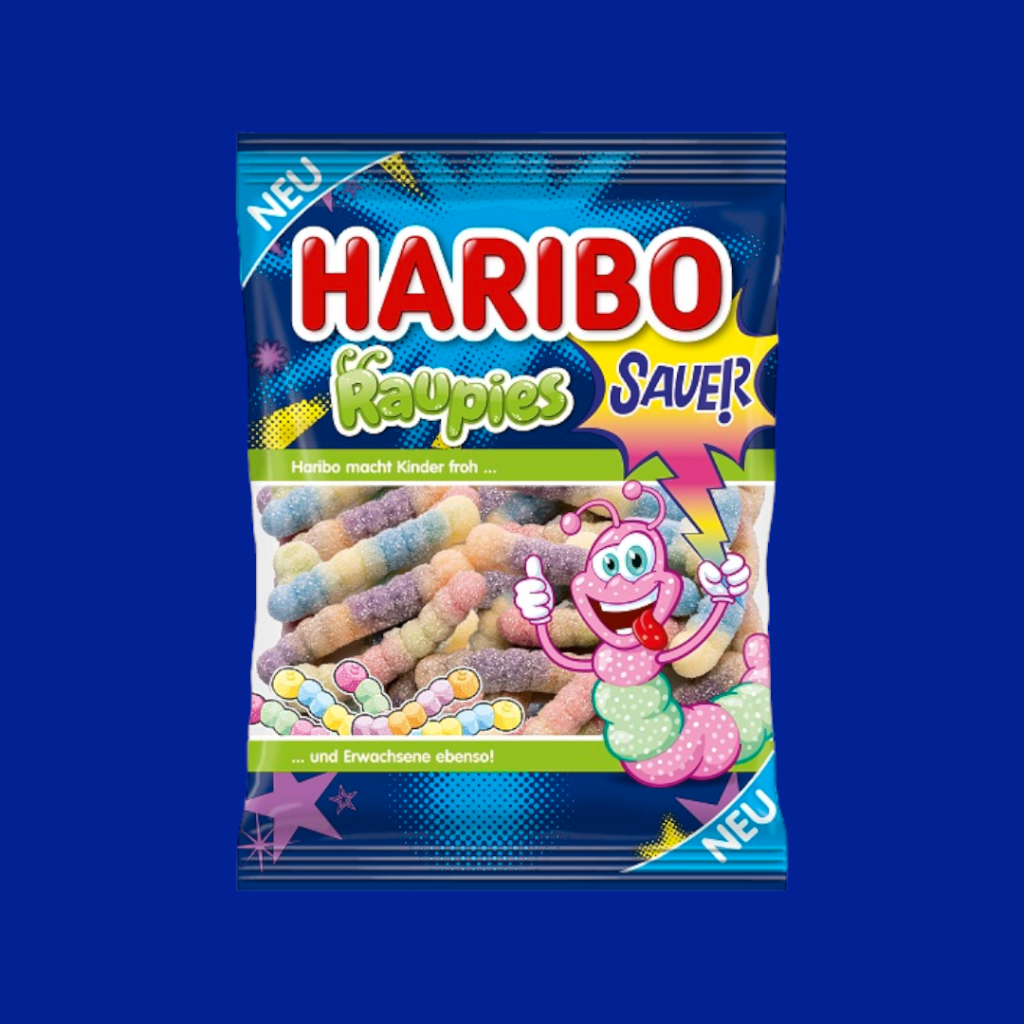 Haribo Raupies Sour 160gr