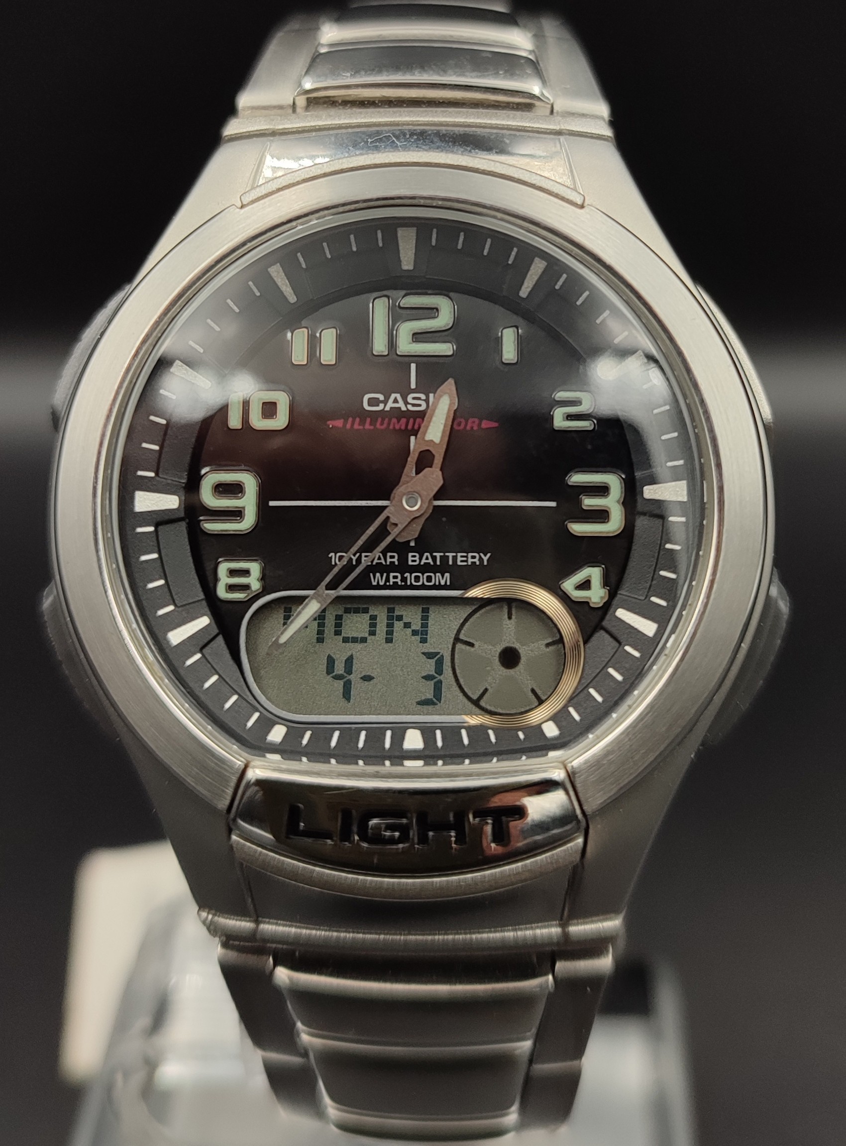 CASIO ΜΕΤΑΛΛΙΚΟ AQ-180WD-1BVES