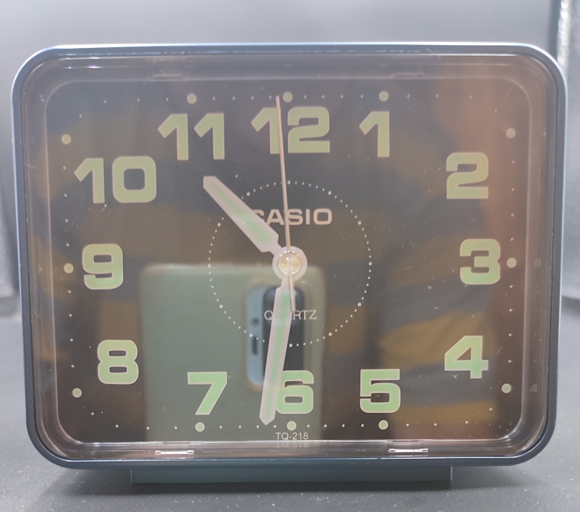 ΞΥΠΝ.CASIO ΣΚΟΥΡΟ ΜΠΛΕ