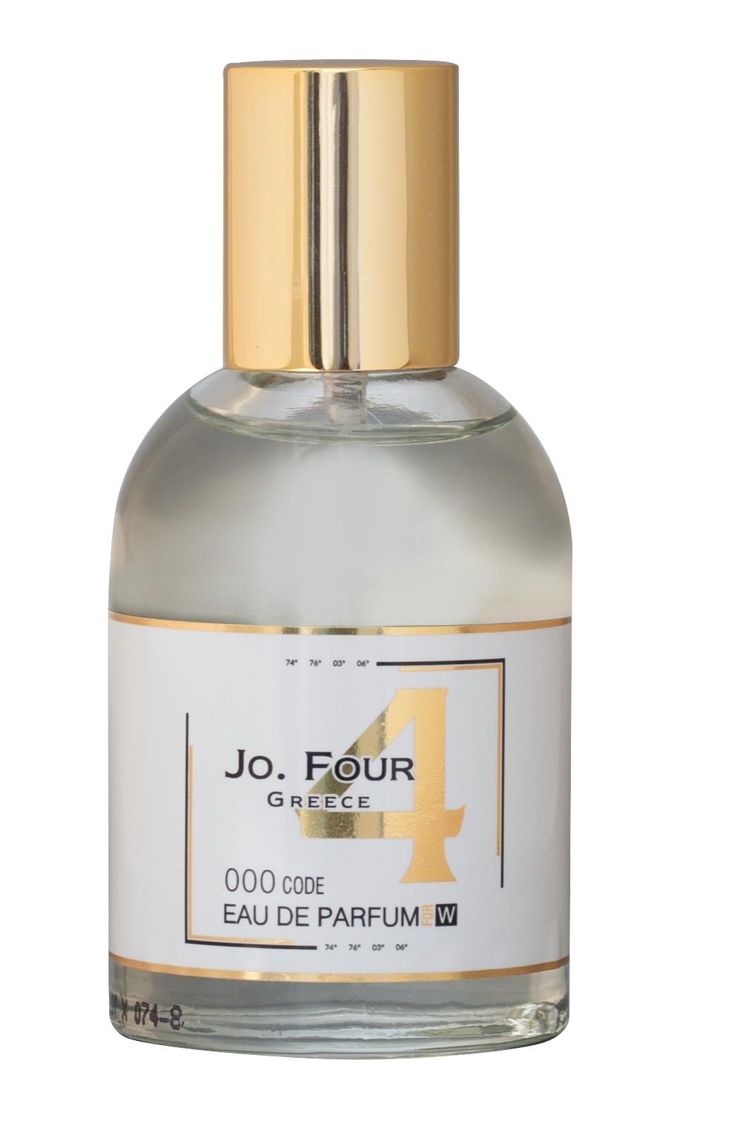 Jo. Four "Code 000" the Perfume