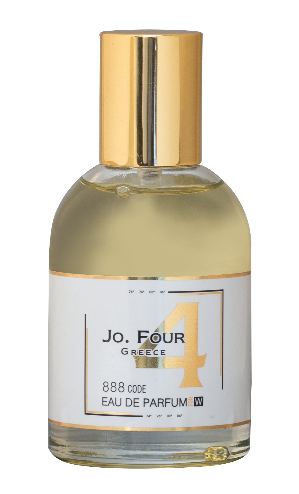 Jo. Four "Code 888" the Perfume