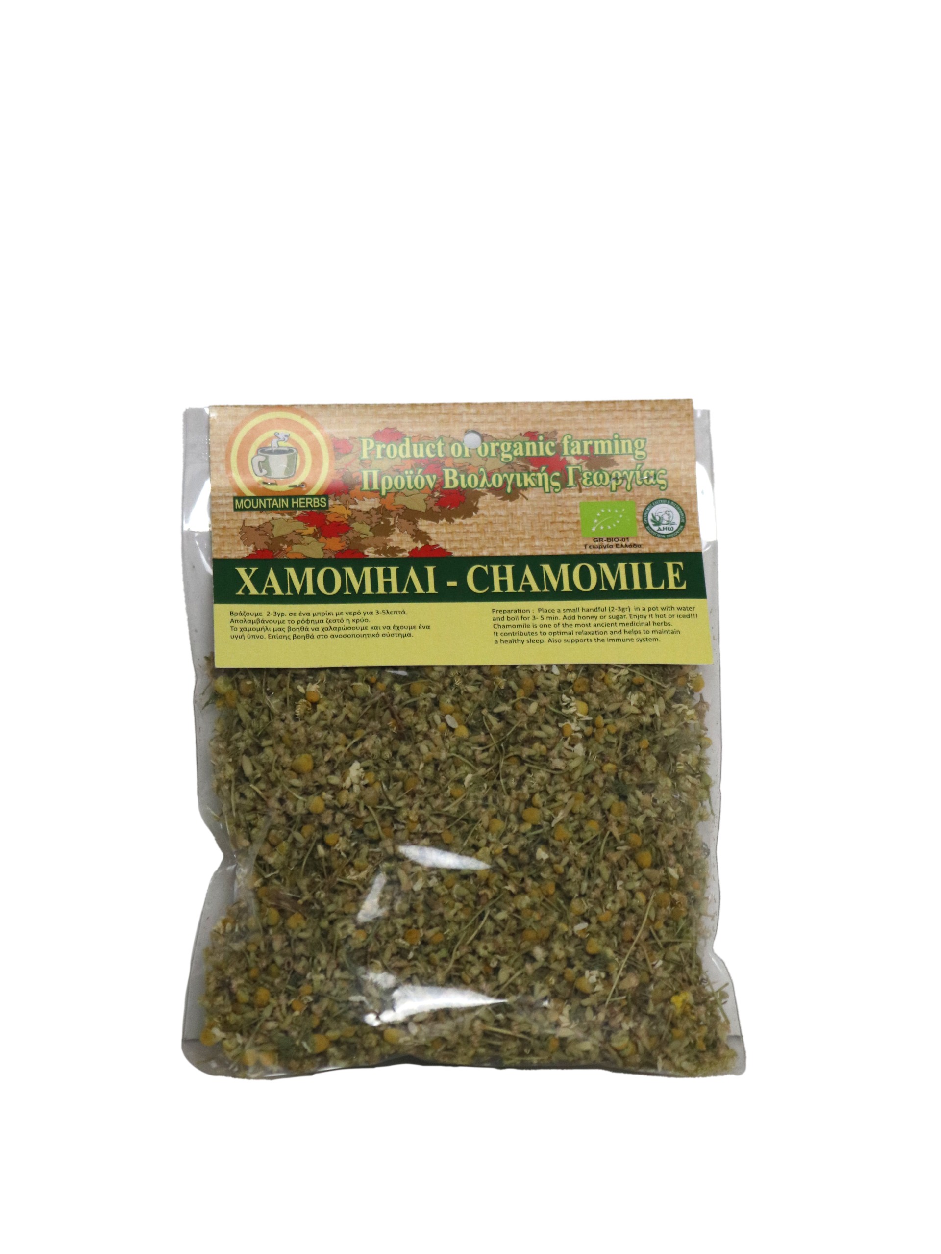 ΧΑΜΟΜΗΛΙ ΒΙΟΛΟΓΙΚΟ 30gr