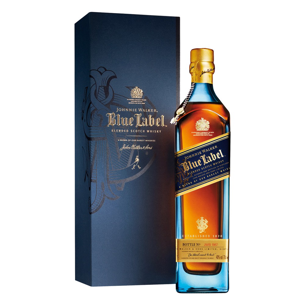 JOHNNIE WALKER BLUE LABEL 0.7 L.T