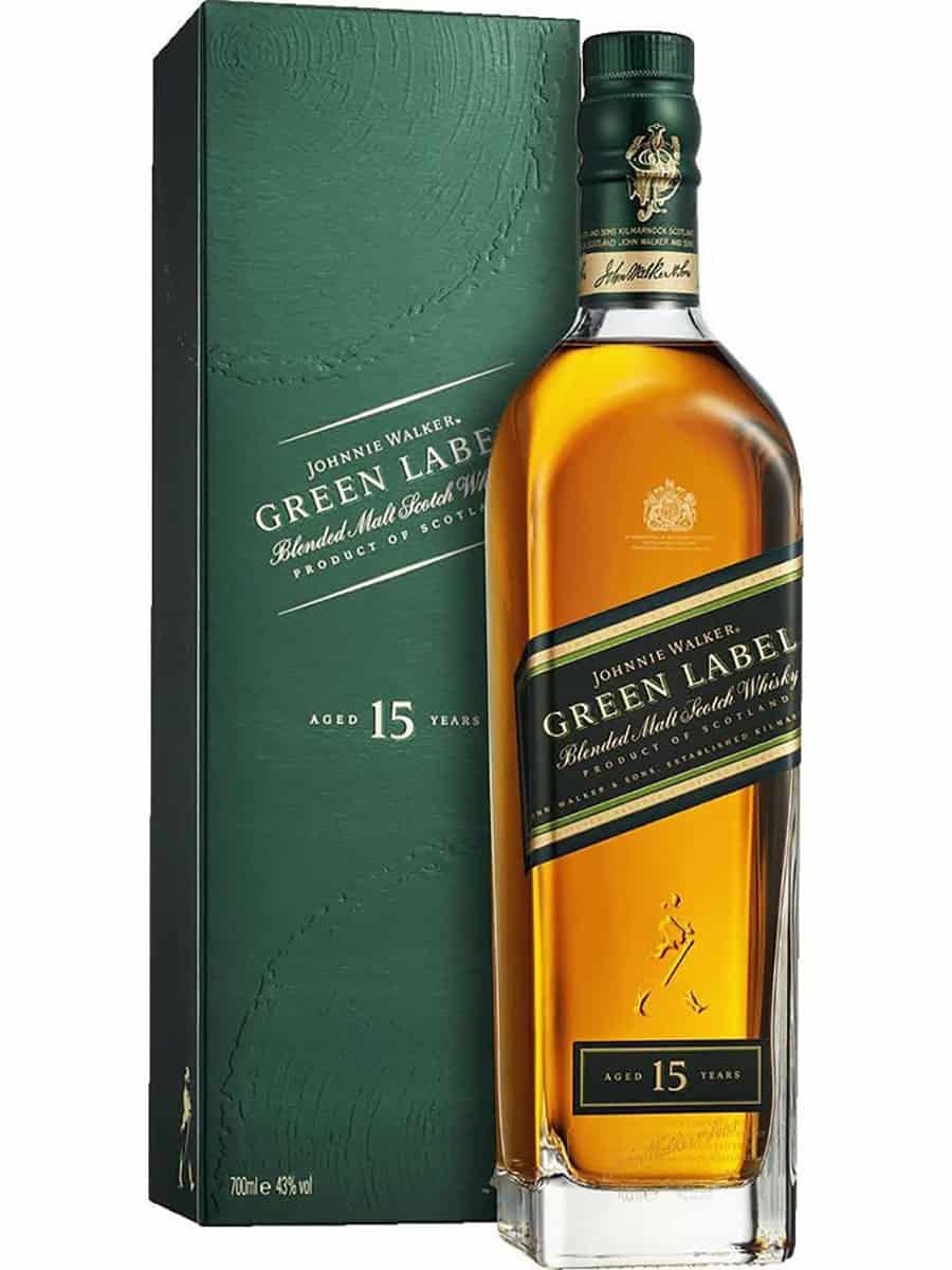 JOHNNIE WALKER GREEN LABER 15YO 0.7 L.T