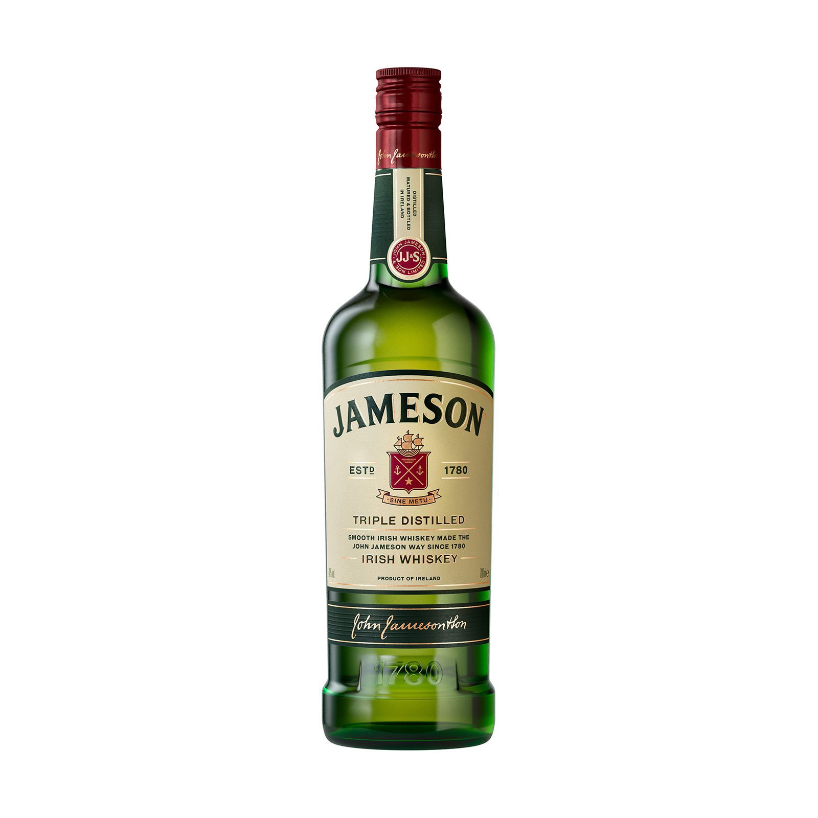 JAMESON IRISH WHISKY 0.7 L.T