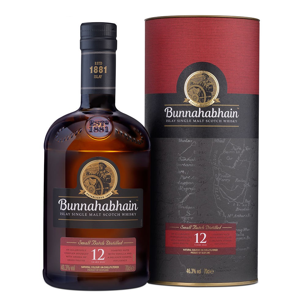 BUNNAHABHAIN 12ΥΟ ISLAY SINGLE MALT WHISKY 0.7 LT