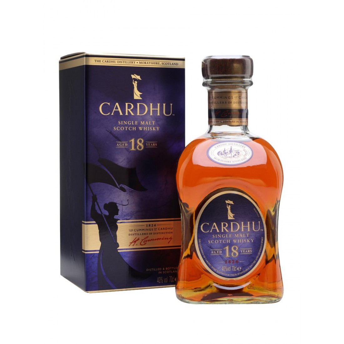 CARDU 18YO SPEYSIDE SINGLE MALT WHISKY 0.7 LT