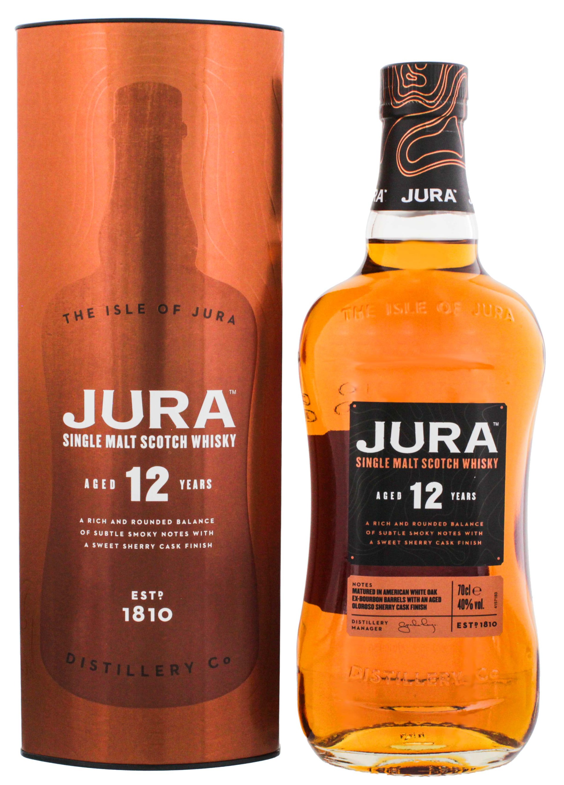 THE ISLE OF JURA 12YO 0.7 LT