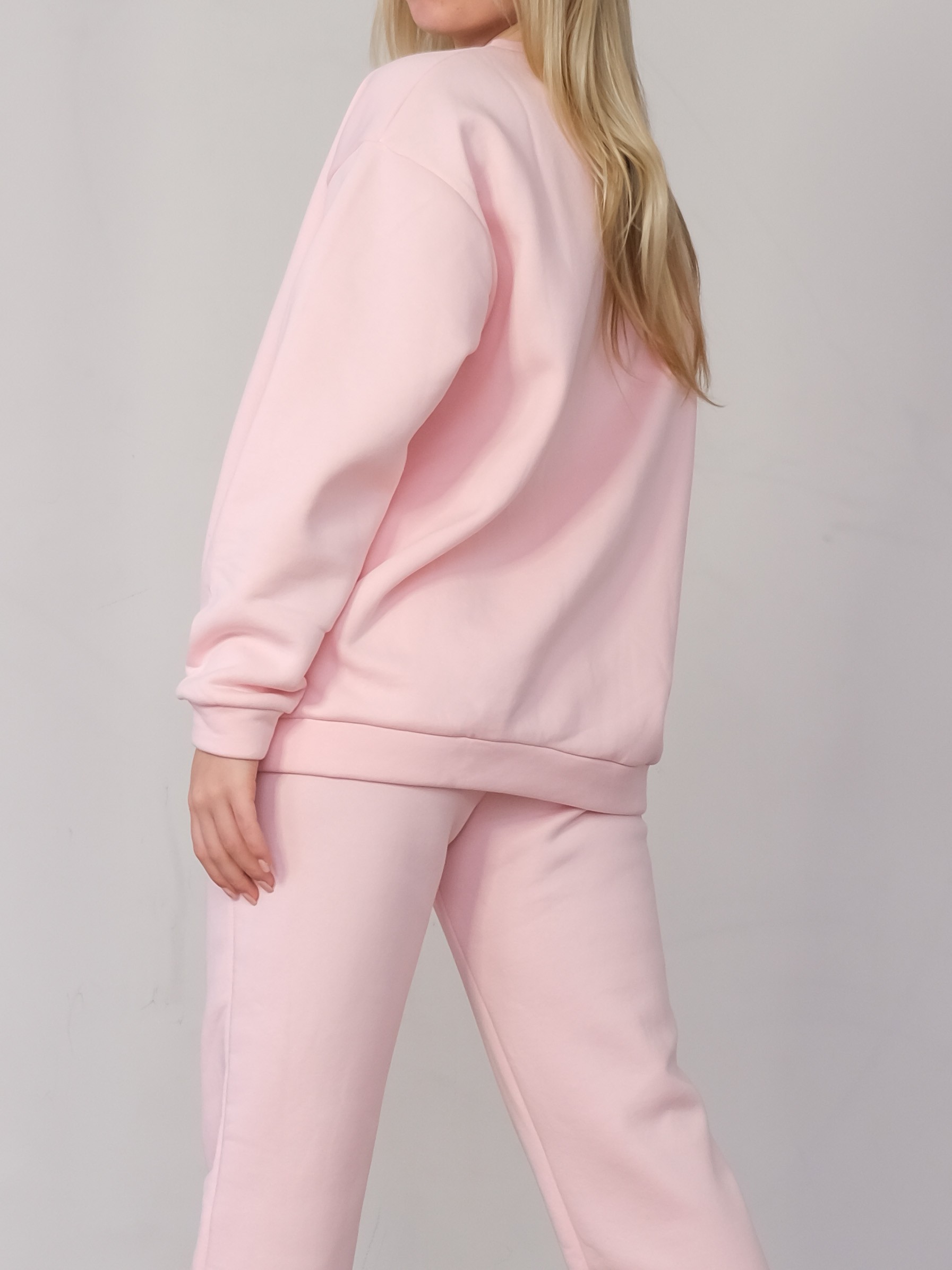 Hey- Boo Pink Crewneck