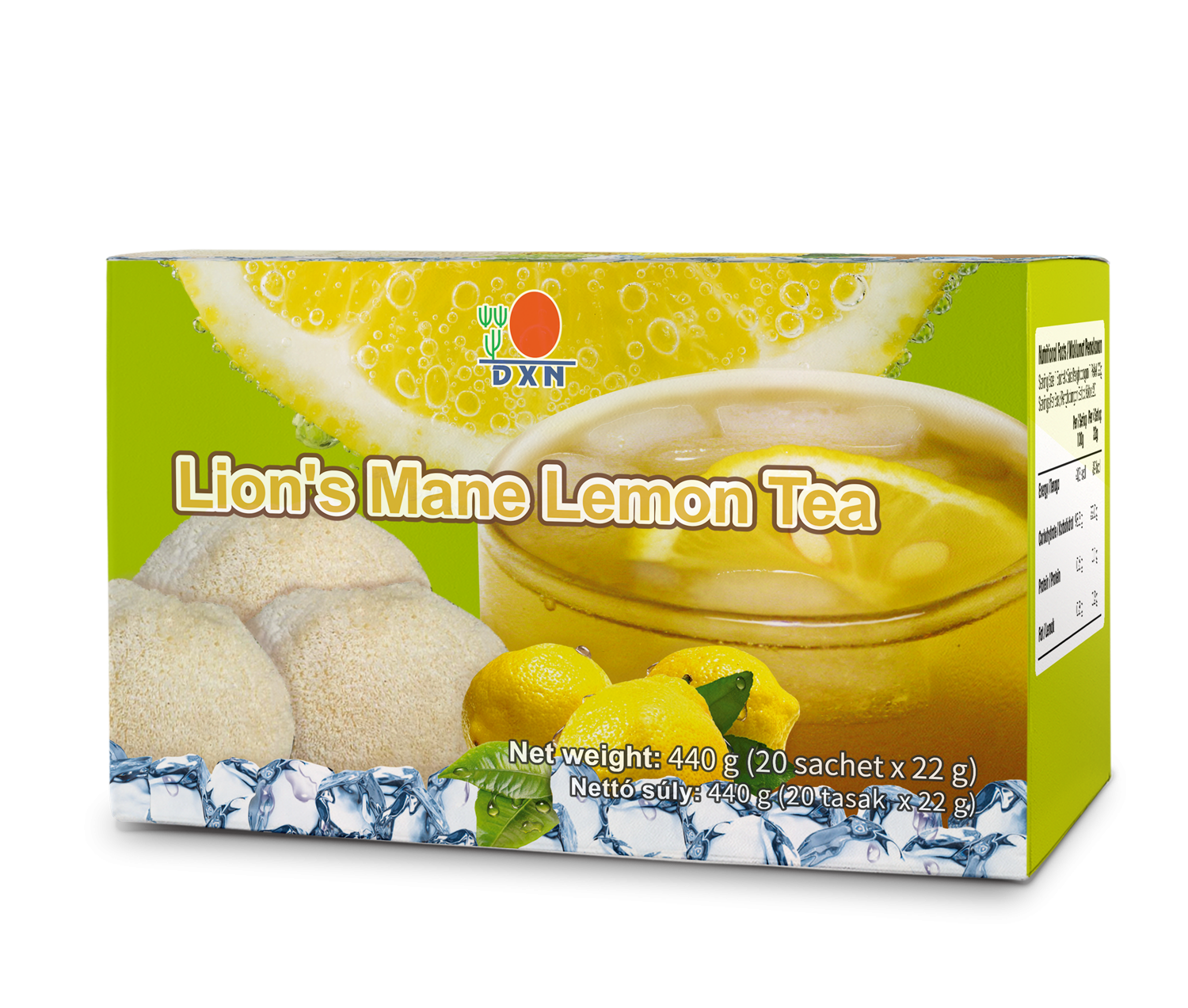 Lion’s Mane Lemon Tea ΤΣΑΙ ΜΕ ΛΕΜΟΝΙ ΚΑΙ ΜΑΝΙΤΑΡΙ 