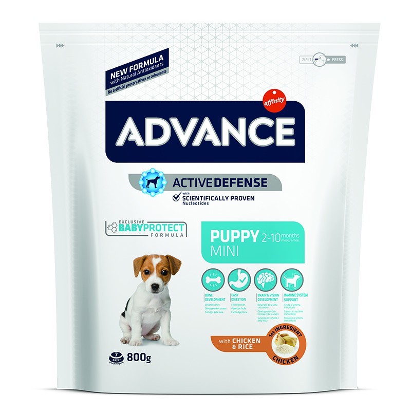 Advance Puppy Mini με κοτόπουλο 800gr