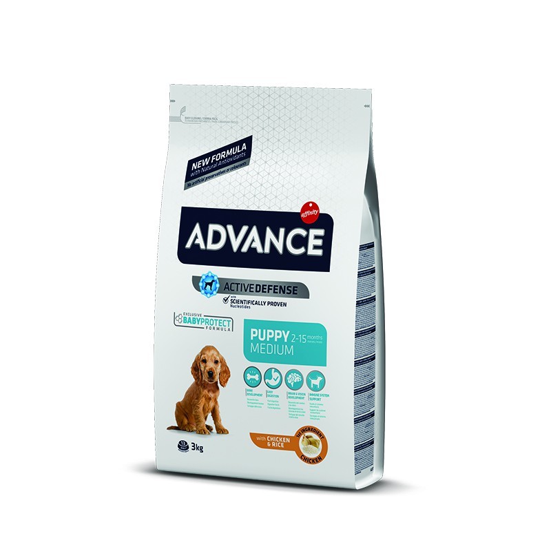 Advance Puppy Medium με Κοτόπουλο 3kg