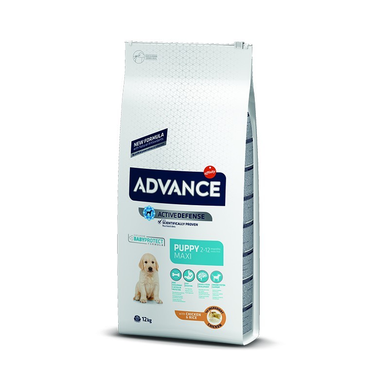 ADVANCE DOG PUPPY MAXI  με Κοτόπουλο 12kg