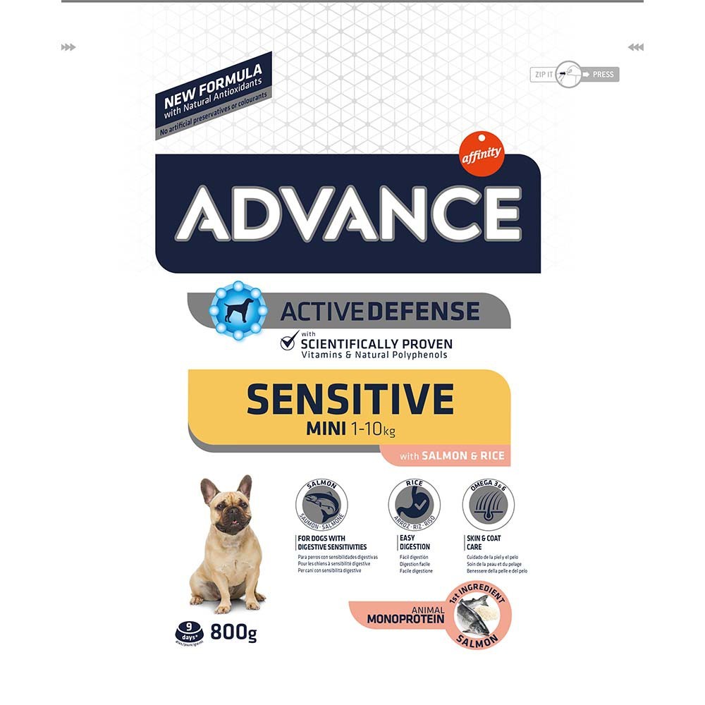 Advance Sensitive Mini με Σολομό 800gr