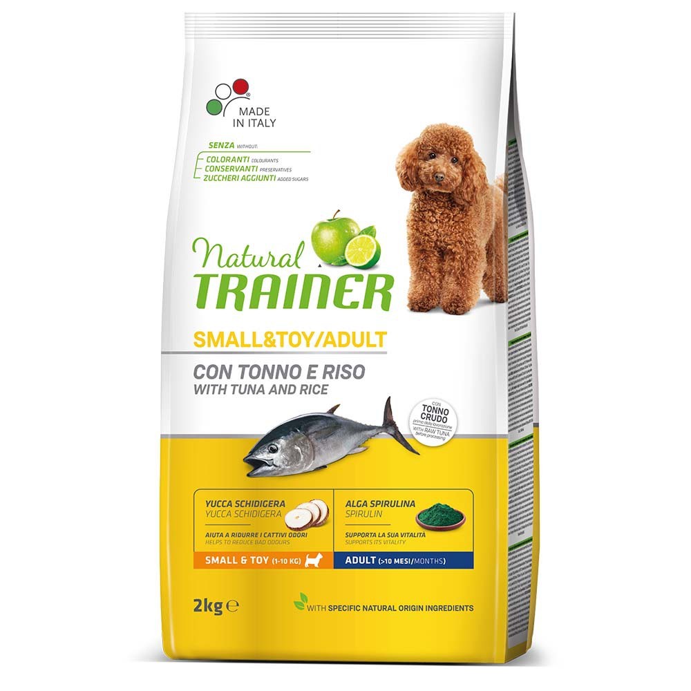 NATURAL TRAINER SMALL & TOY/ ADULT με Τόνο 2kg