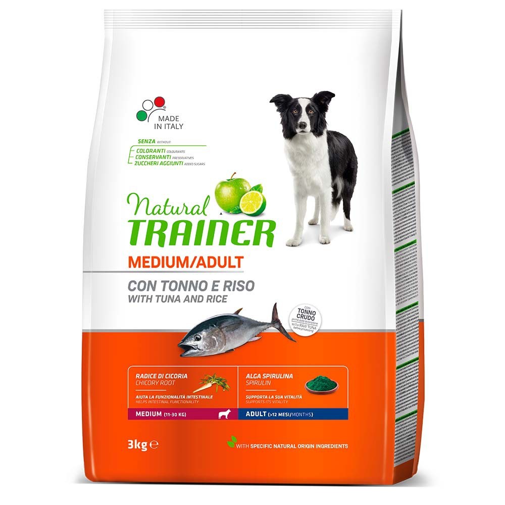 NATURAL TRAINER MEDIUM/ ADULT με Τόνο 3kg