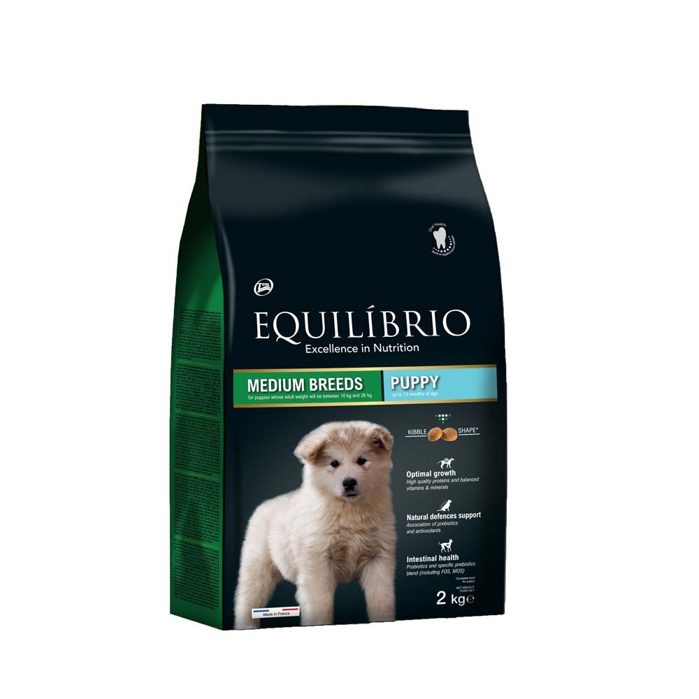 Equilibrio Puppy Medium Breed με Κοτόπουλο 2kg