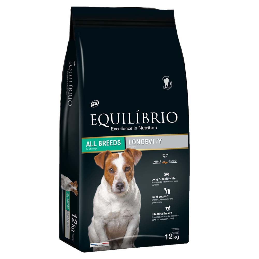 Equilibrio Senior All Breeds / Longevity με Κοτόπουλο 12kg